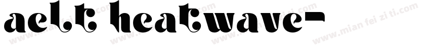 AELT Heatwave字体转换